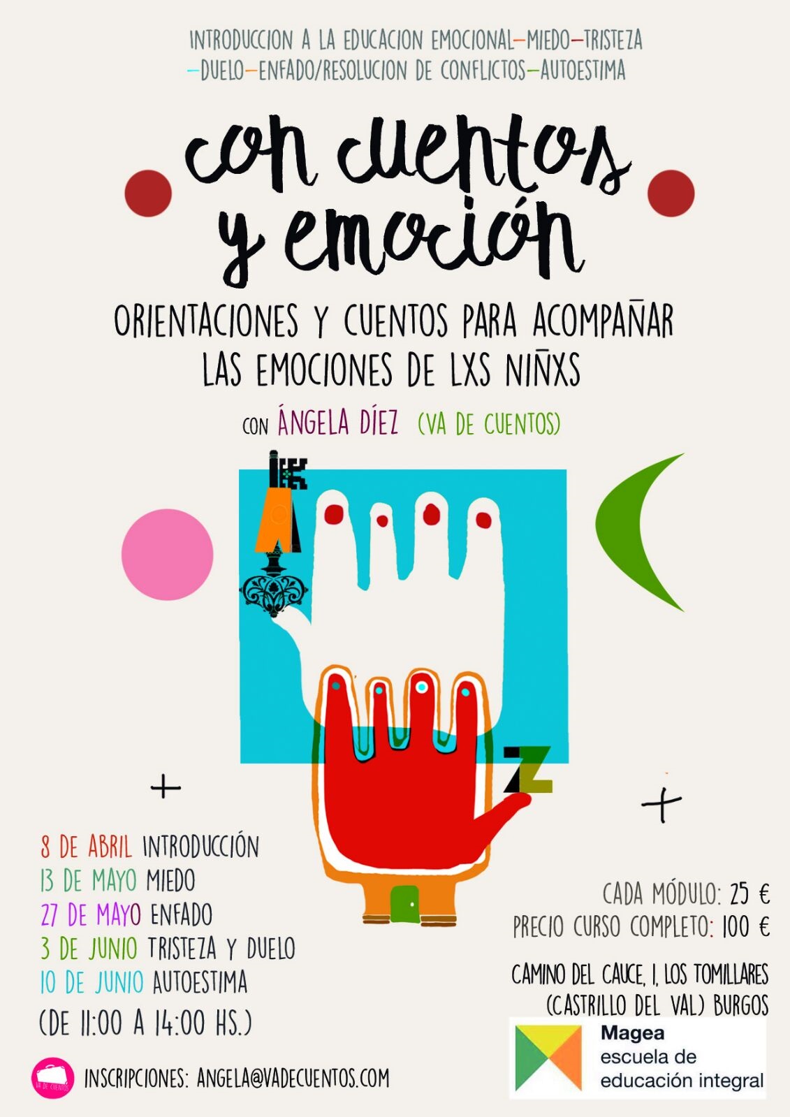 Ciclo de Talleres sobre literatura infantil y acompañamiento emocional en  Magea - Magea Escuela
